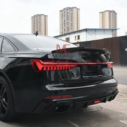 MC MAX CARBON Performance Sport Spoiler Lip for Audi A6 S6 RS6 C8 