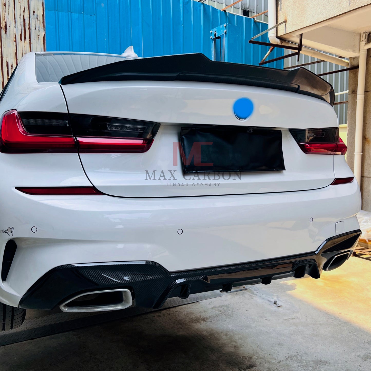 MC Dry Carbon Prepreg Performance Diffuser suitable for BMW G20 G21 with M Package only BEFORE LCI 