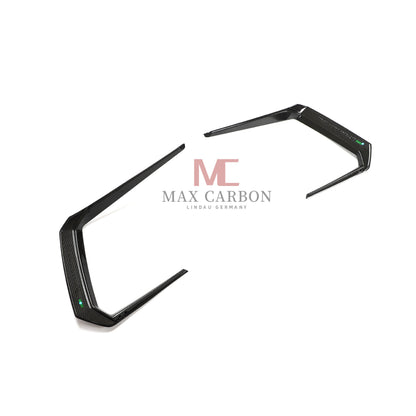 MC MAX CARBON Performance Front Bumper Vent Trims for Lamborghini Urus 2018 to 2021 
