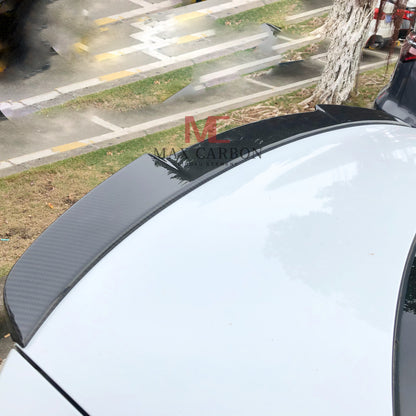 MC MAX CARBON Performance Sport Spoiler Lip for Audi A3 S3 RS3 8V Sedan 