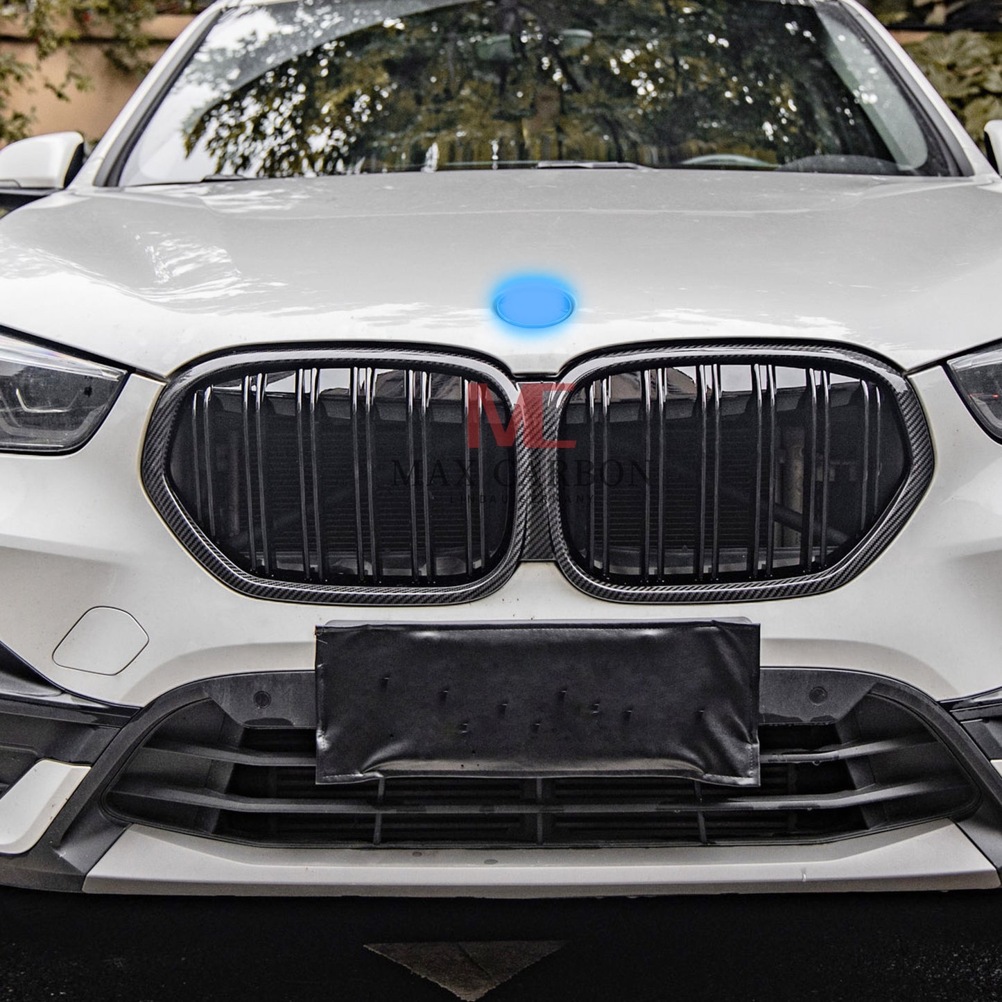 MC MAX CARBON Performance Grille Grill Replacement for BMW X1 F48 