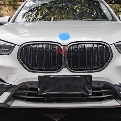 MC MAX CARBON Performance Grille Grill Replacement for BMW X1 F48 