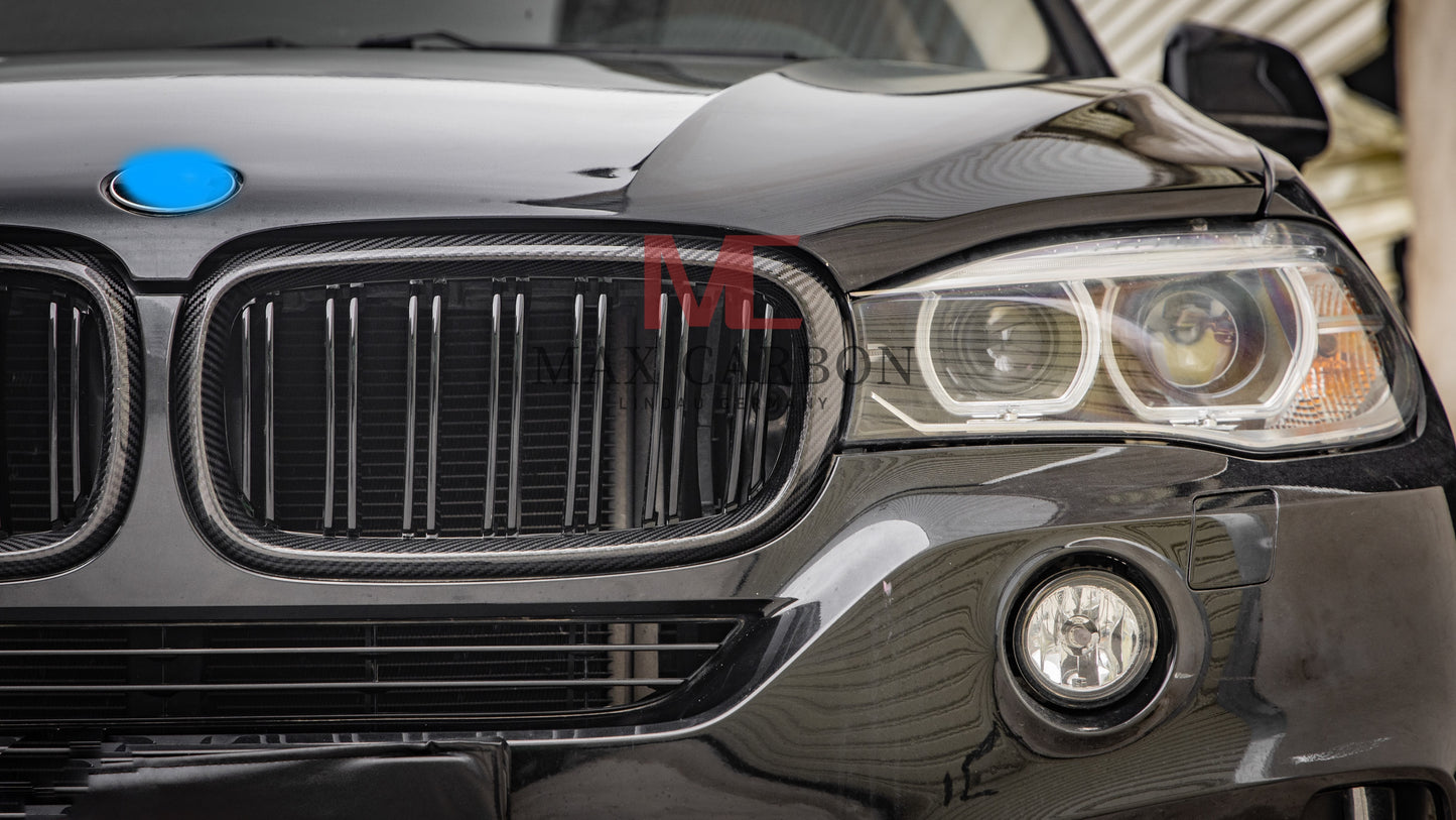 MC MAX CARBON Performance Grille Grill Replacement for BMW X5 F15 X6 F16 X5M F85 X6M F86