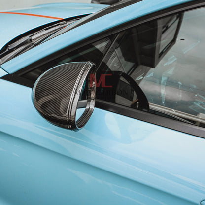 MC Performance MAX CARBON replacement mirror caps for Porsche Panamera 971 976 S GTS Turbo