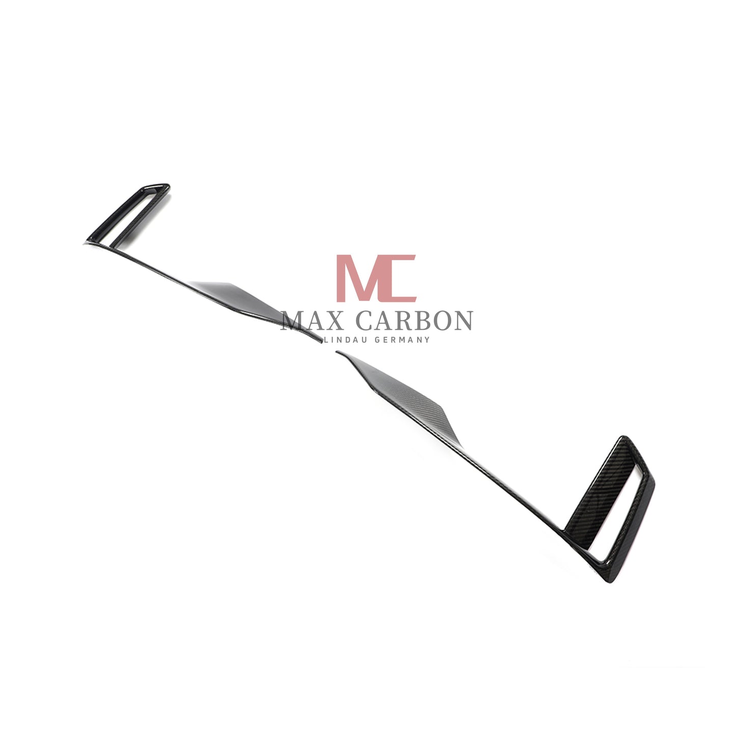 MC Performance Dry Carbon Fiber Front Bumper Scoop Trims for Audi RS3 8V 