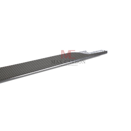 Bavettes de jupe latérale MC MAX CARBON DRY CARBON Performance sur mesure pour Audi R8 4S 