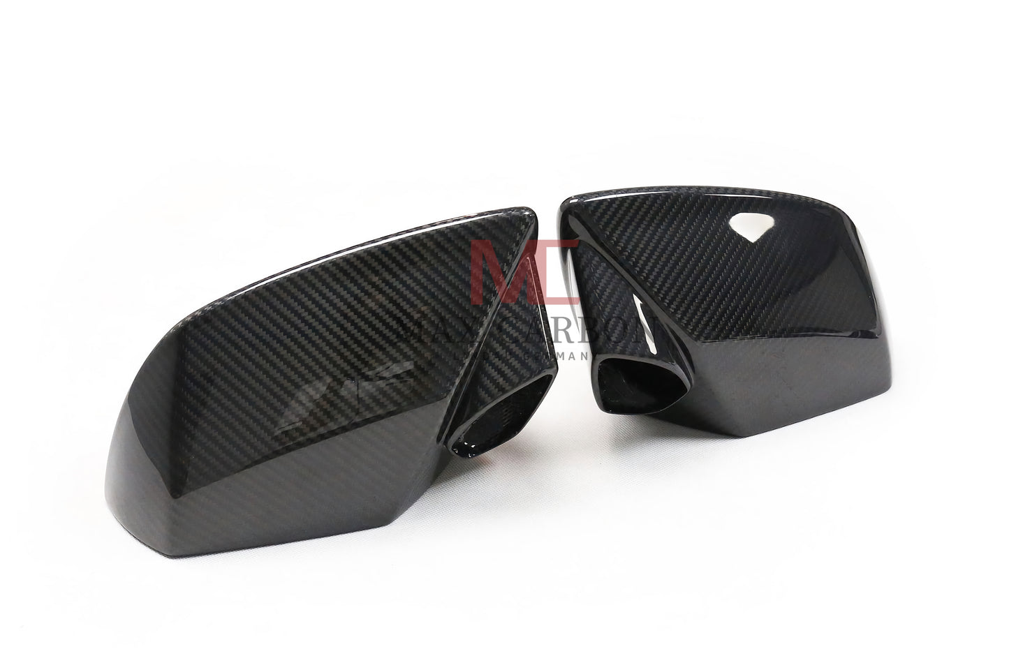 Coques de rétroviseurs de rechange MC MAX CARBON Performance adaptées pour Lamborghini Huracán 2014 à 2020 