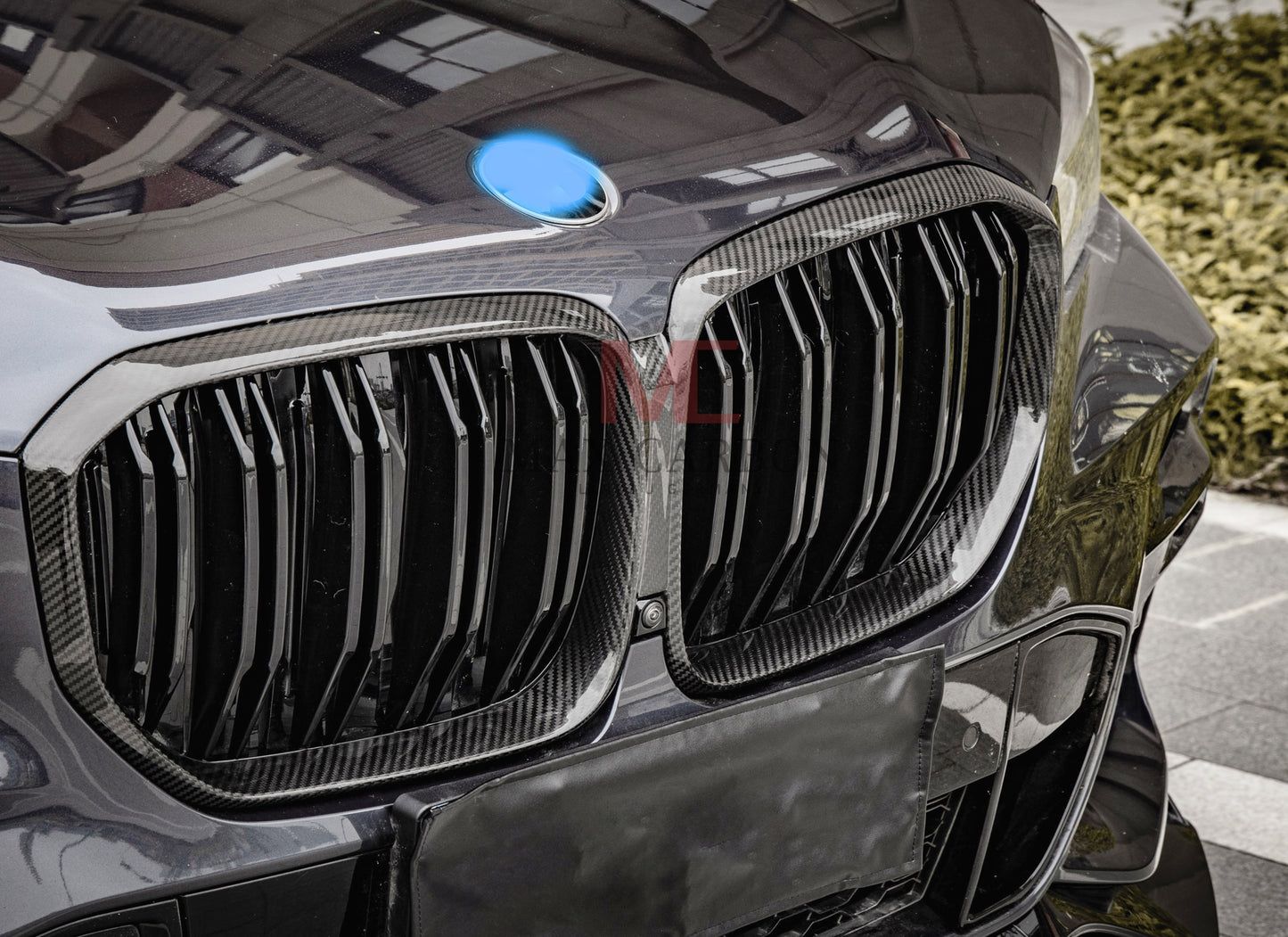 MC MAX CARBON Dry Carbon Performance Grille Grill Replacement for BMW X5 X5M G05 F95 before LCI 