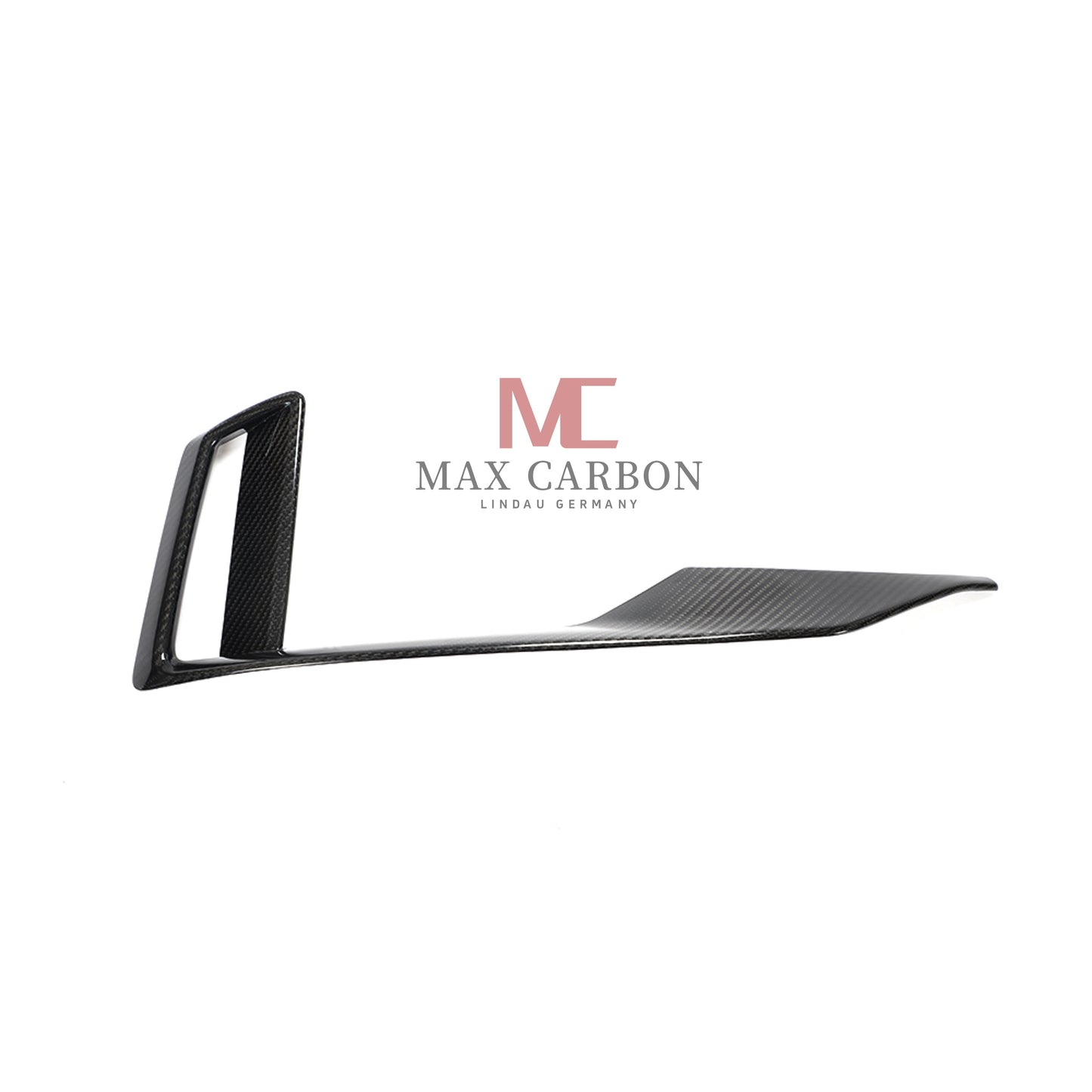 MC Performance Dry Carbon Fiber Front Bumper Scoop Trims for Audi RS3 8V 