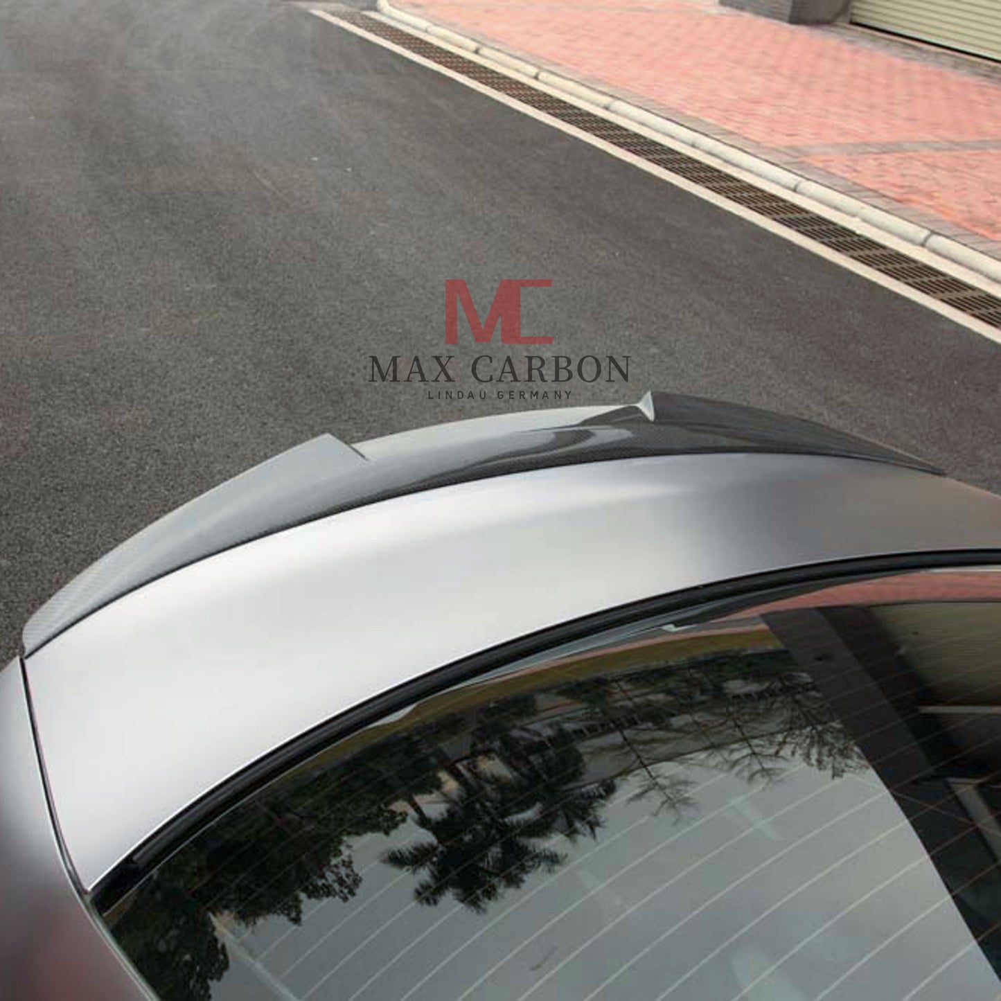 MC MAX CARBON Performance Sport Spoiler Lip for Audi A3 S3 RS3 8V Sedan 