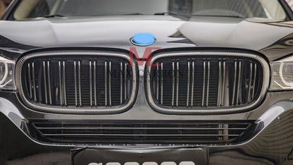 MC MAX CARBON Performance Grille Grill Replacement for BMW X5 F15 X6 F16 X5M F85 X6M F86