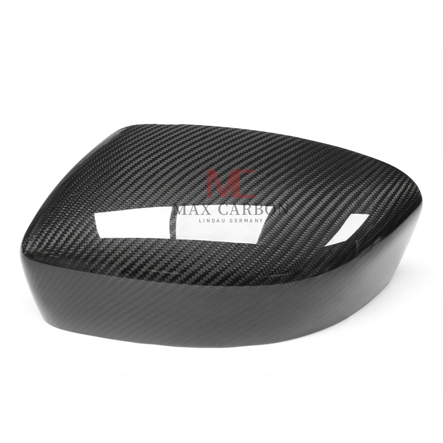 MC MAX CARBON Performance Ersatz Spiegelkappen Mirror Caps für Maserati Levante M161 GT GTS Trofeo Modena