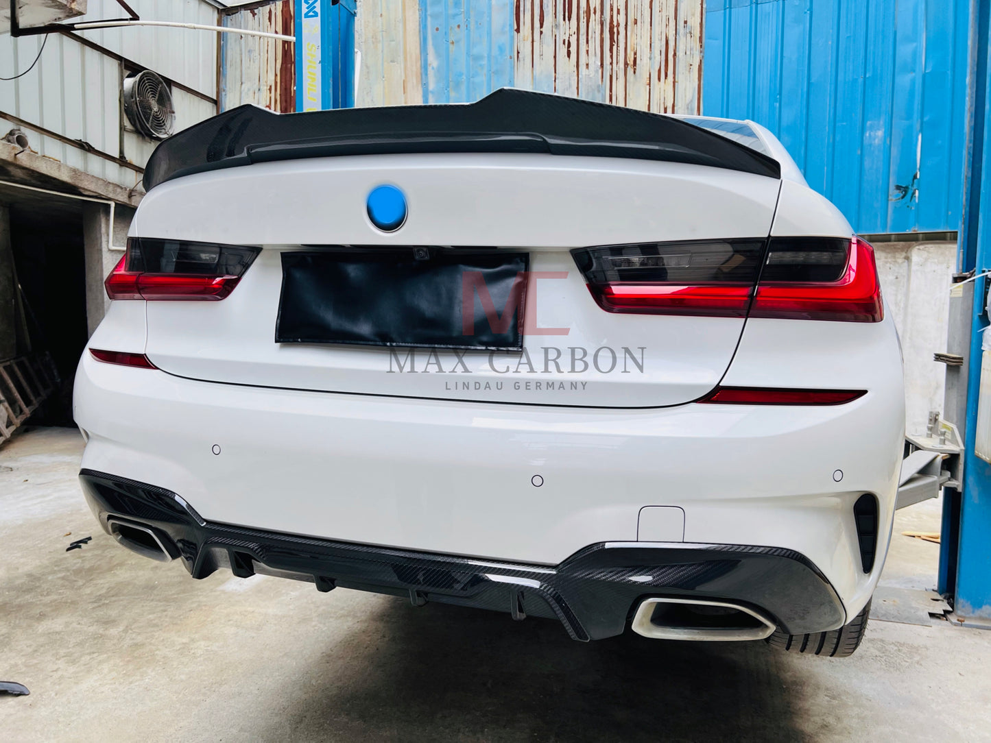 MC Dry Carbon Prepreg Performance Diffuser suitable for BMW G20 G21 with M Package only BEFORE LCI 