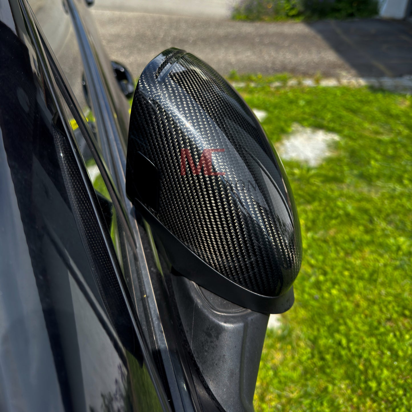 Coques de rétroviseurs de rechange MC Performance MAX CARBON pour Porsche Cayenne 958.2 92A de 2014 à 2017 