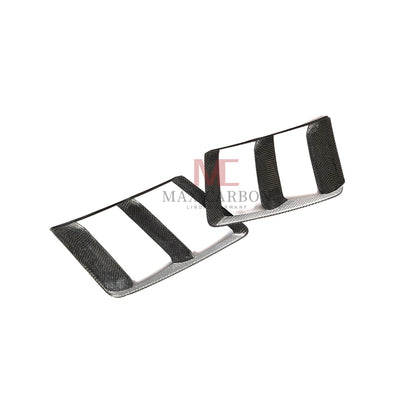 MC MAX CARBON DRY CARBON Performance couvercles de garde-boue de pare-chocs arrière pour Audi R8 4S 2015 2018 