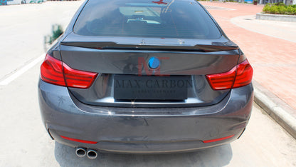 MAX CARBON Performance Sport spoiler lip rear spoiler for BMW 4 Series F36 