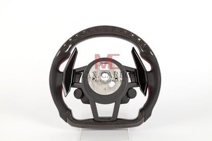 MC MAX CARBON Performance Dry Carbon Smart Steering Wheel LED Sport for Audi R8 4S