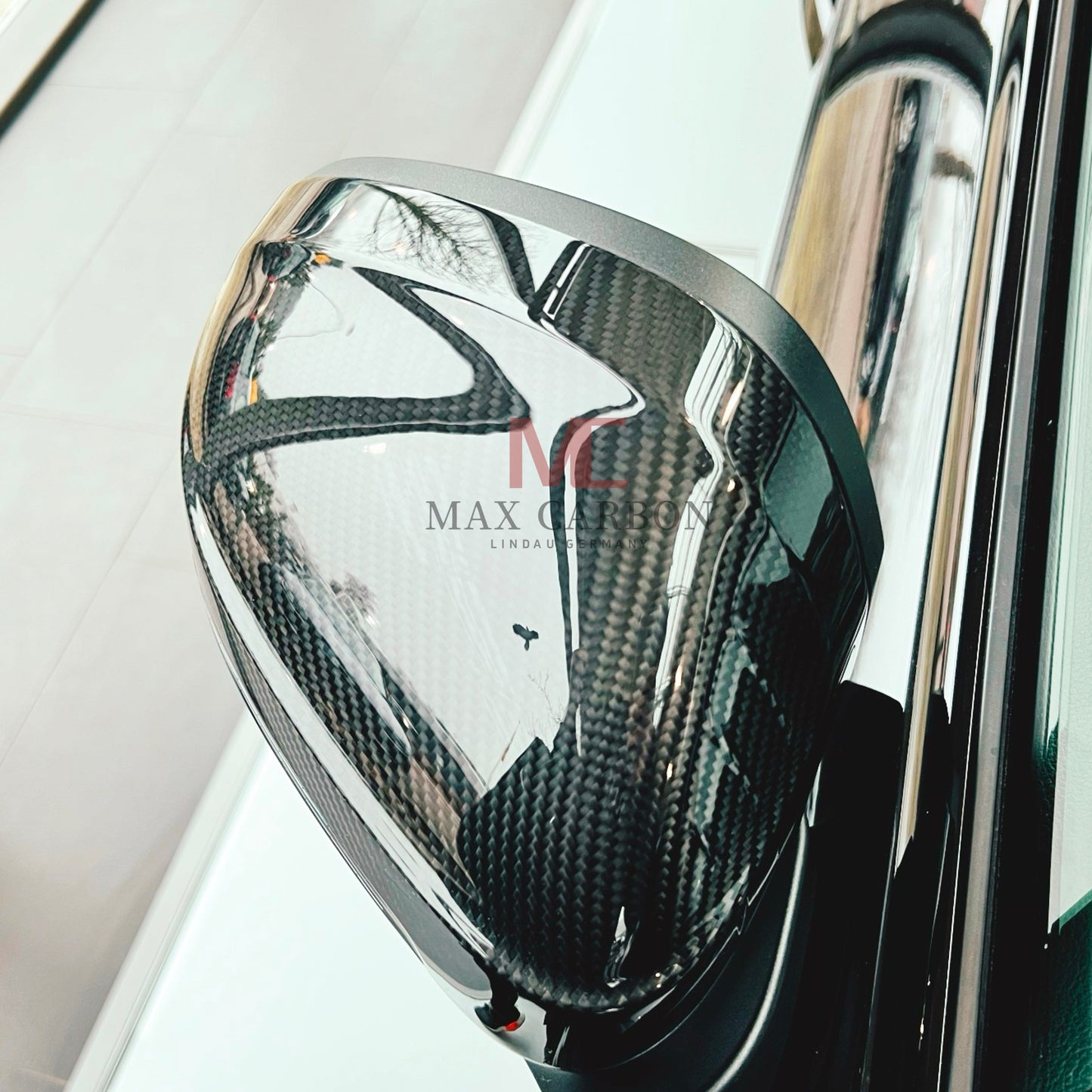 MC MAX CARBON Performance mirror caps, exterior mirror caps, mirror caps for Audi A4 S4 RS4 A5 S5 RS5 B9