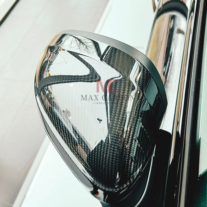 MC MAX CARBON Performance mirror caps, exterior mirror caps, mirror caps for Audi A4 S4 RS4 A5 S5 RS5 B9