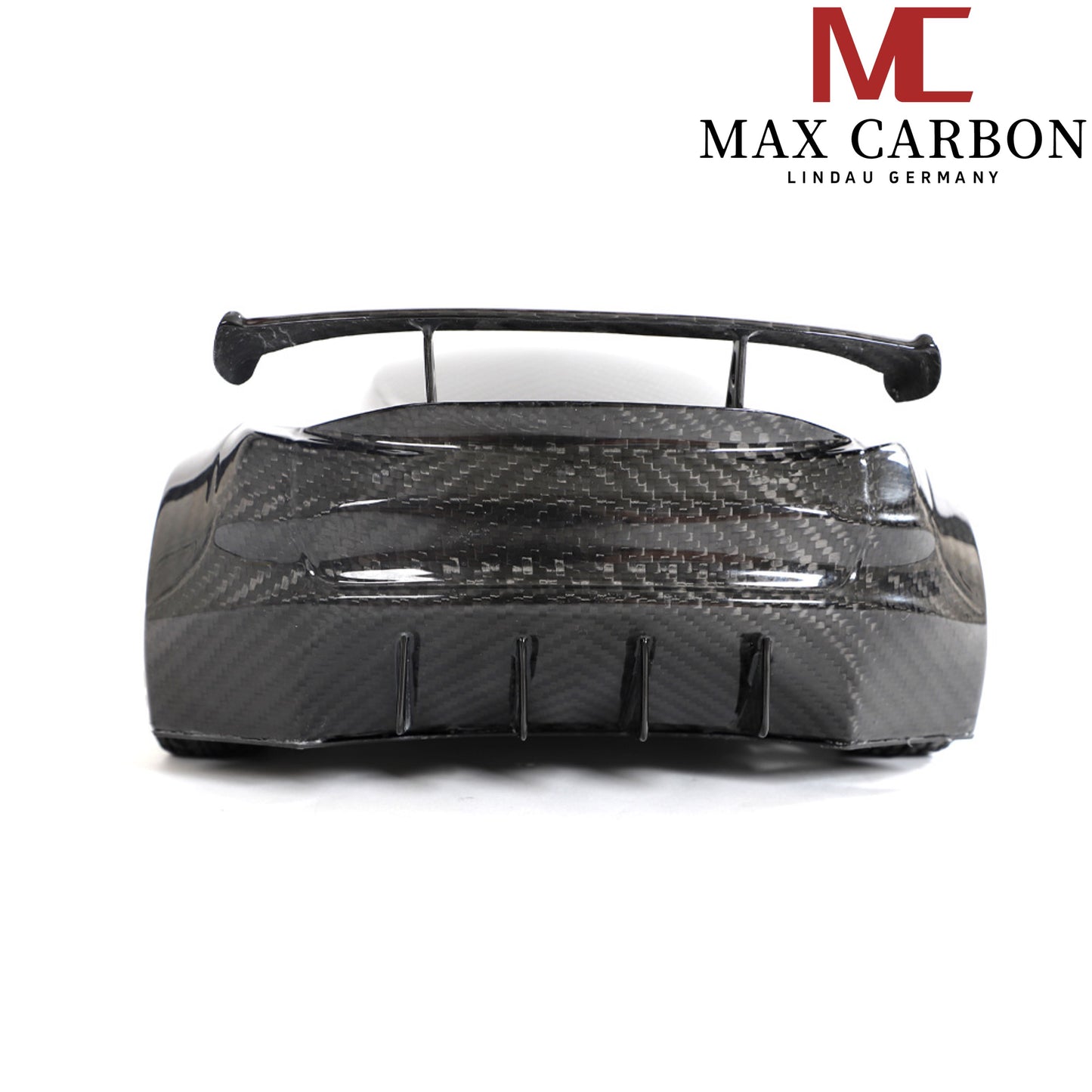 MAX CARBON Lifestyle Real Carbon Forged Carbon Hybrid Carbon Model Car made of Dry Carbon Prepreg 1:18 Sports Car Design Model Car