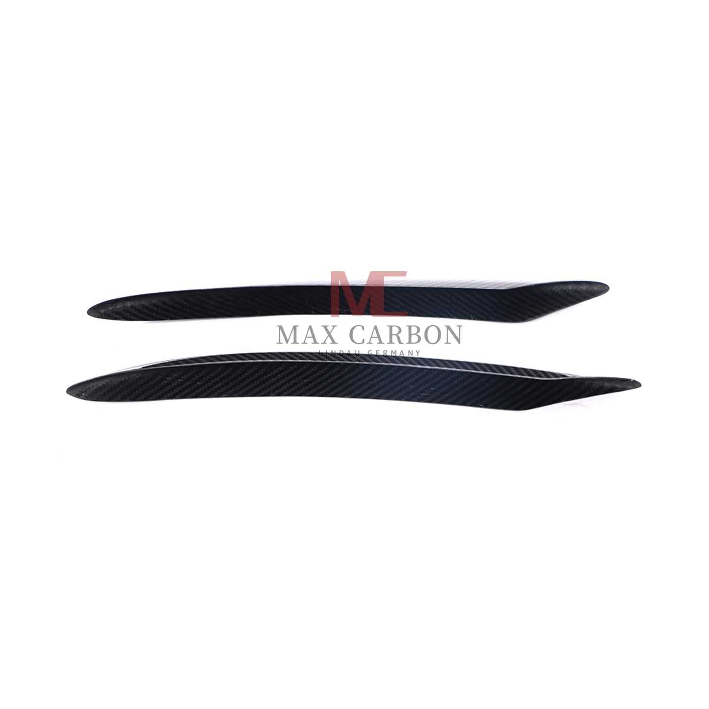 MC MAX CARBON Performance W205 C205 A205 S205 Front Bumper Canards for Mercedes Benz C Class Sport 