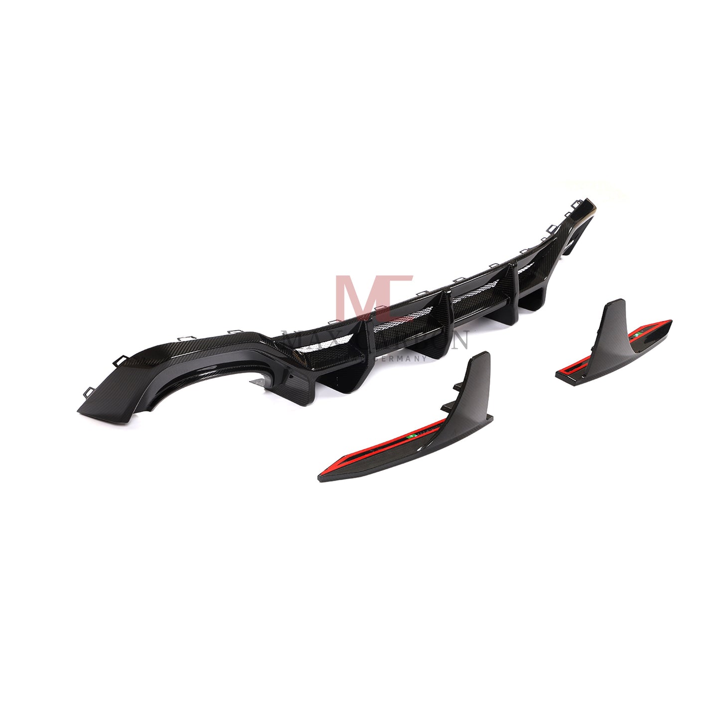 MAX CARBON Performance Rear Diffuser Replacement for Audi RS7 C8 