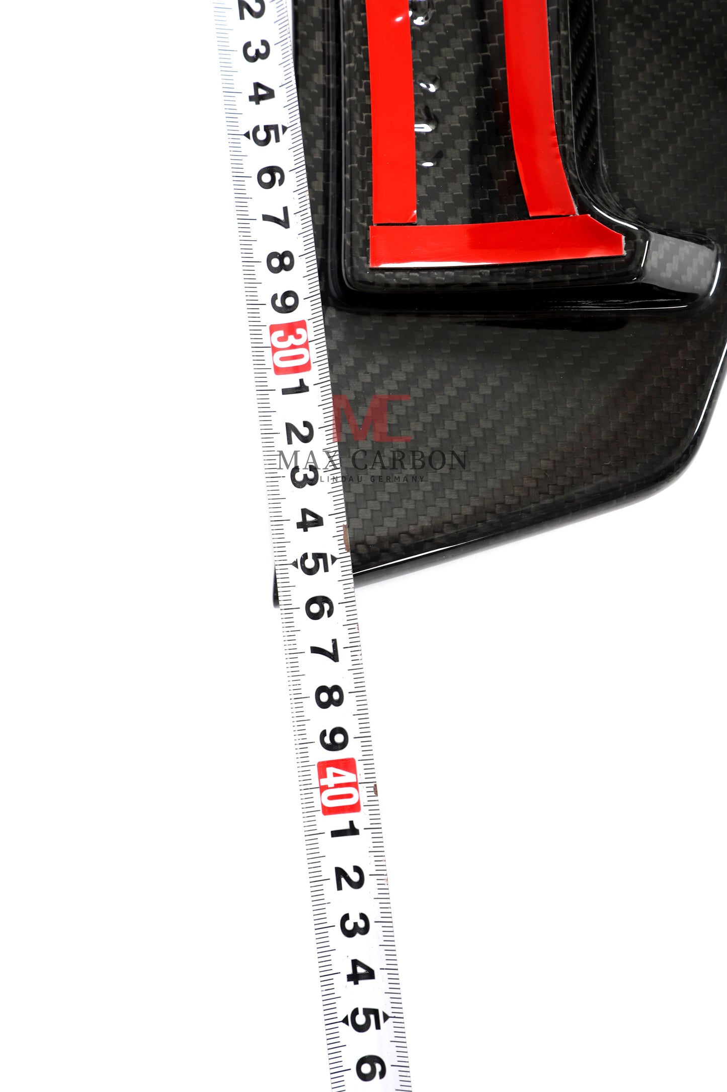 MC MAX CARBON Dry Carbon aileron arrière caches arrière adaptés à Audi R8 V10 4S 