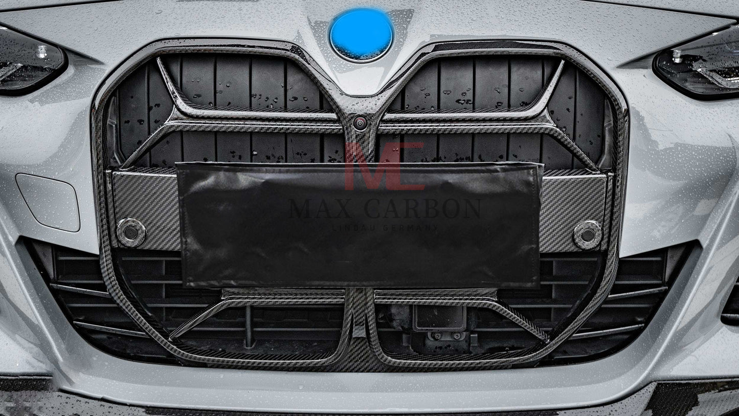 MAX CARBON PERFORMANCE Calandre de radiateur avant en carbone sec pour BMW G26 