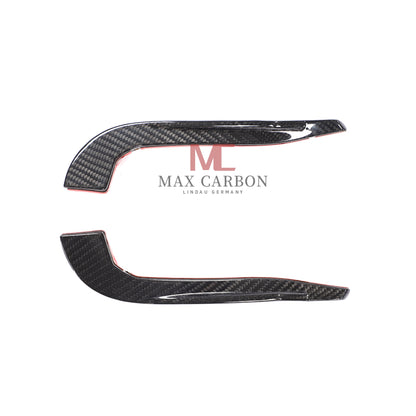 MC Performance Dry Carbon AERO FLICKER Flaps Front canards attachment for AUDI RS3 8V 