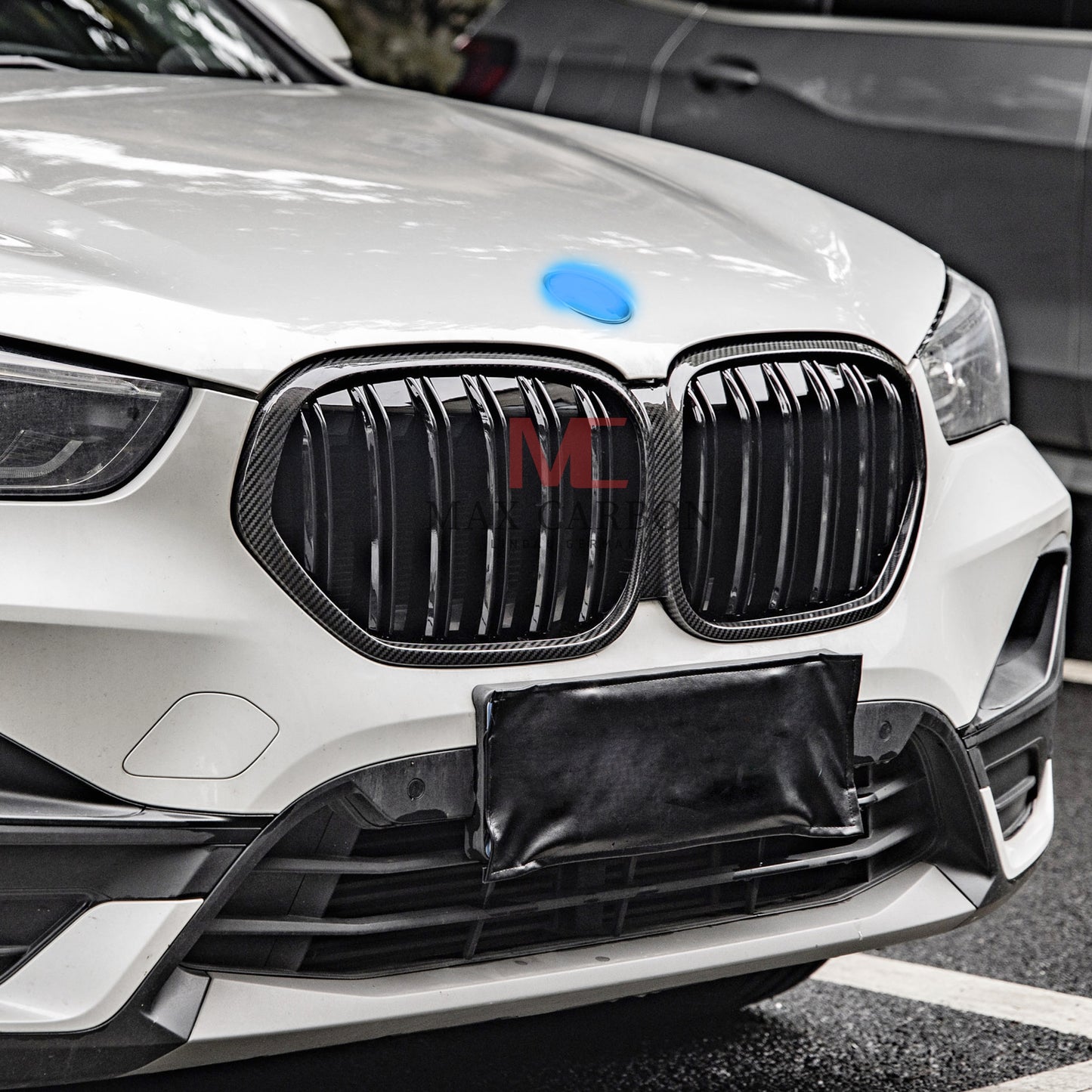MC MAX CARBON Performance Grille Grill Replacement for BMW X1 F48 