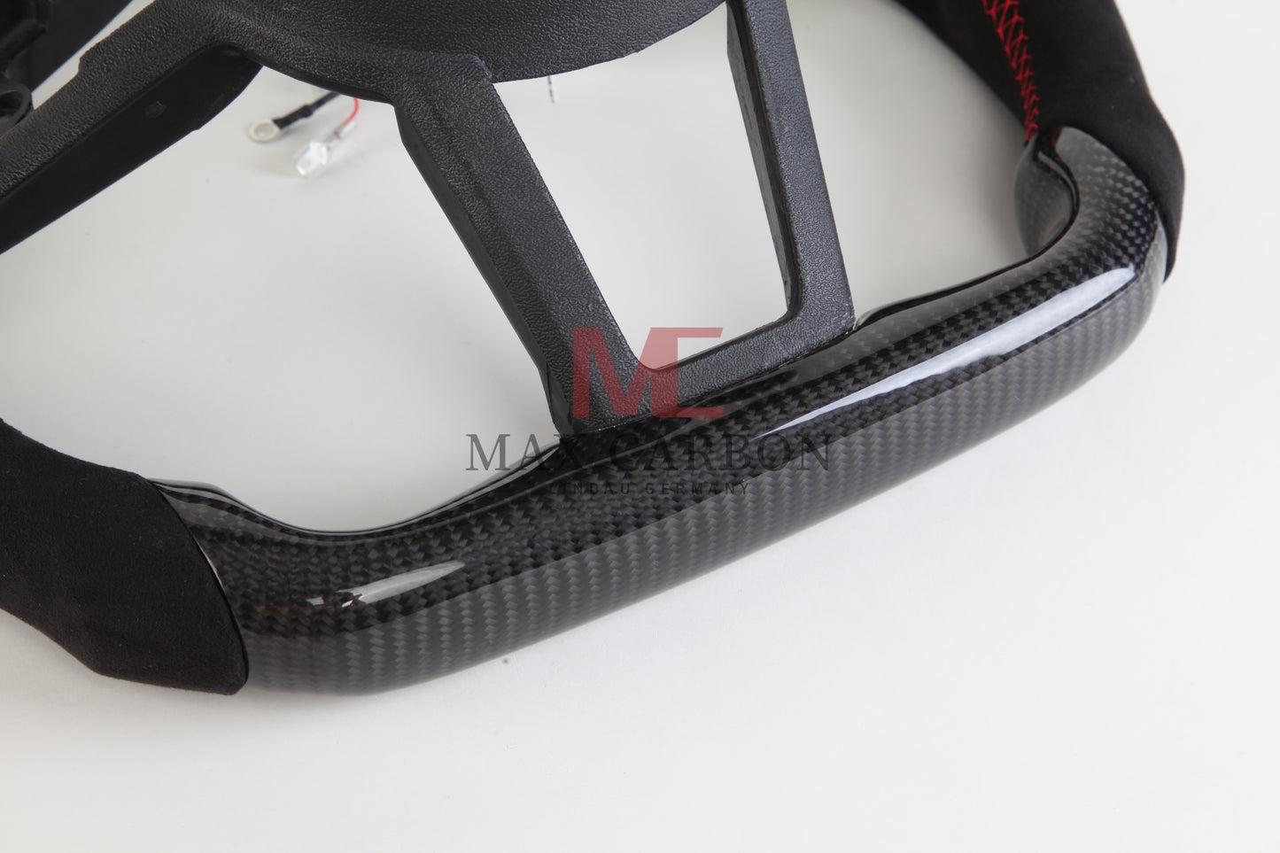 MC MAX CARBON Performance Dry Carbon Smart Steering Wheel LED Sport for Audi R8 4S