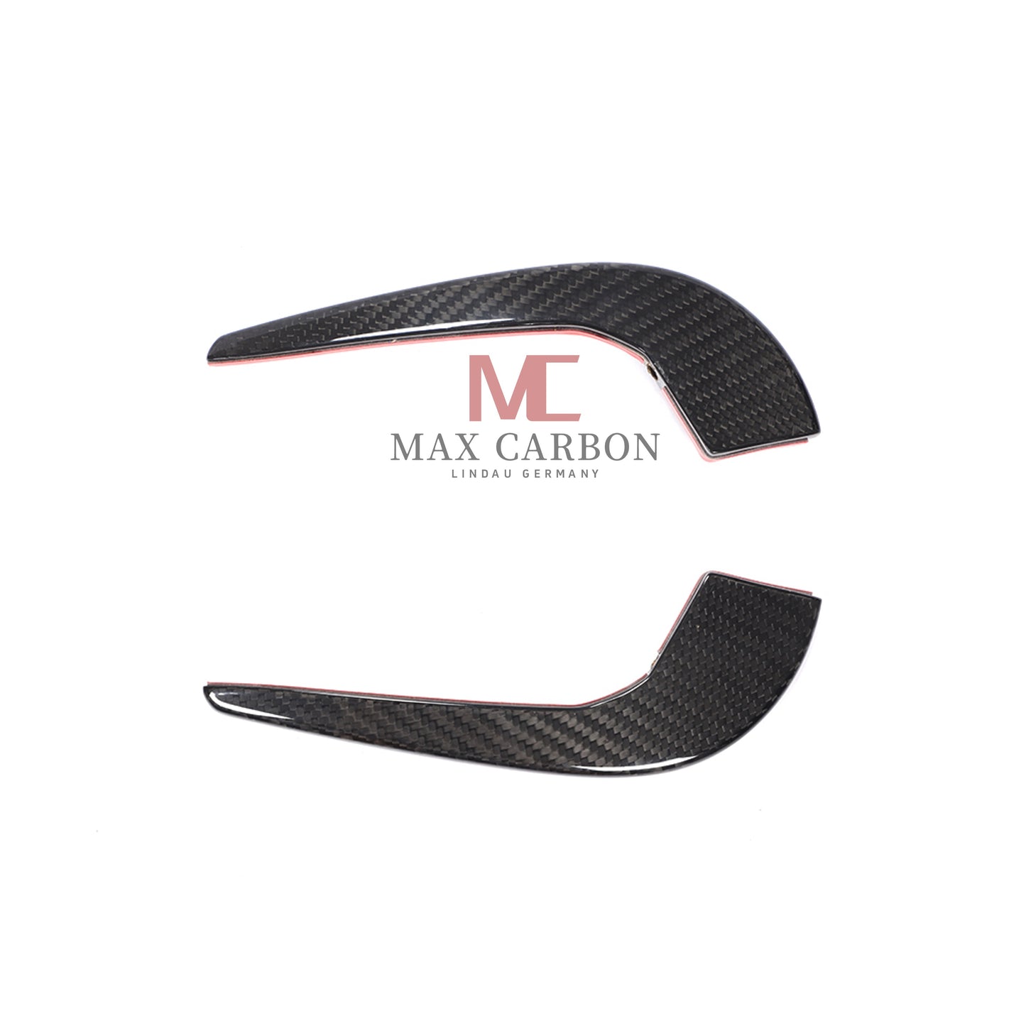 MC Performance Dry Carbon AERO FLICKER Flaps Front canards attachment for AUDI RS3 8V 