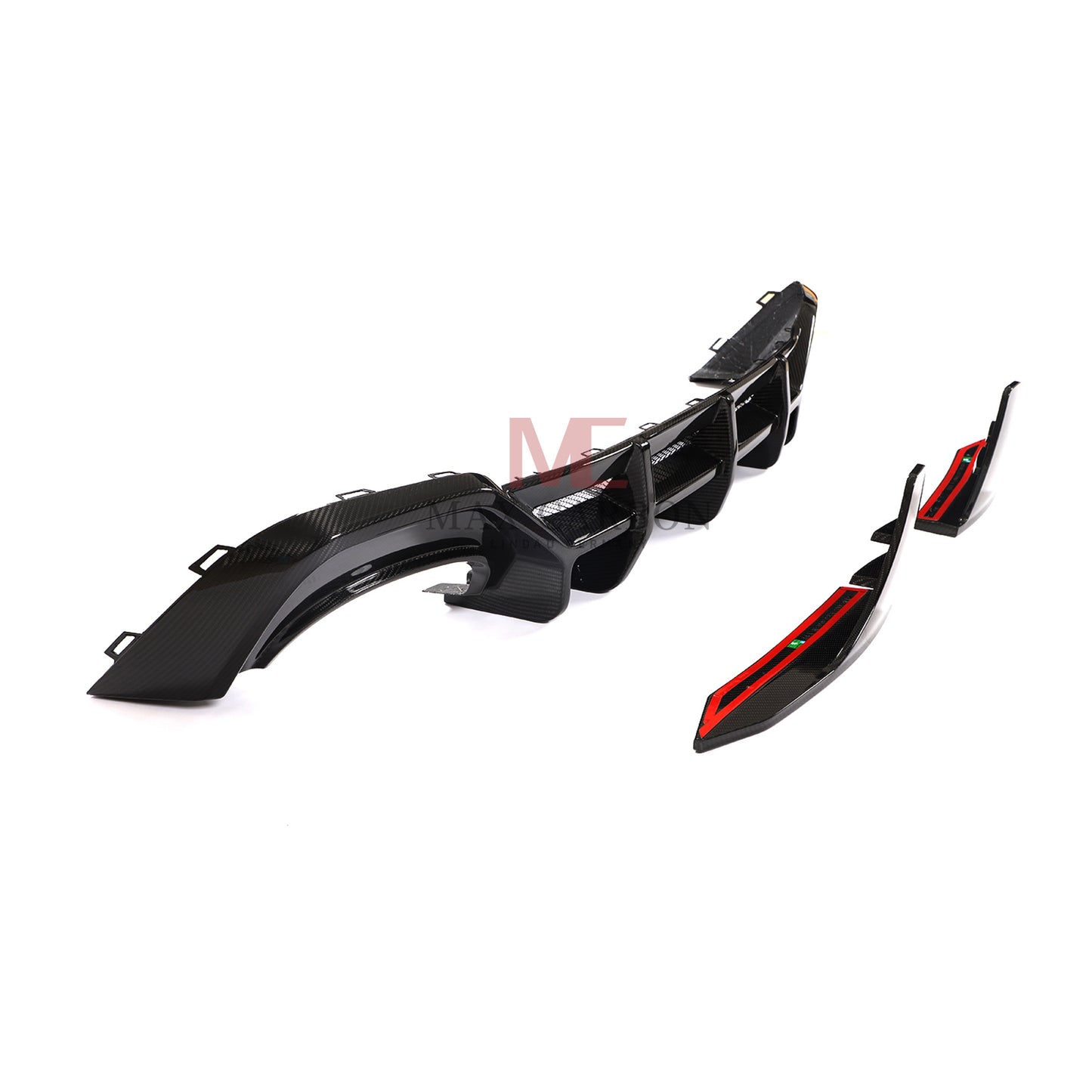 MAX CARBON Performance Rear Diffuser Replacement for Audi RS7 C8 