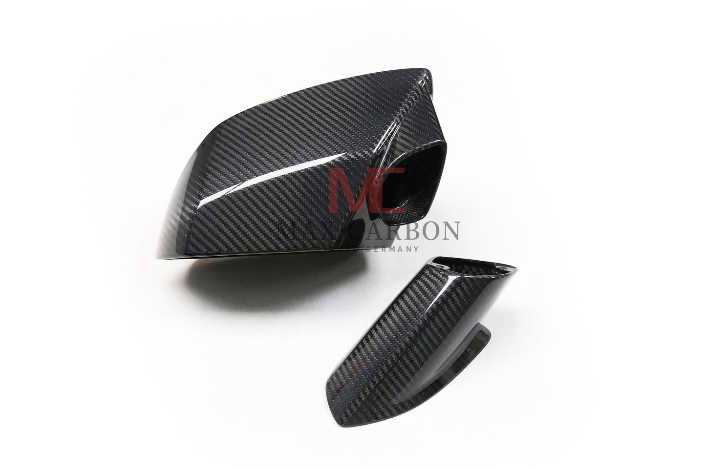 Coques de rétroviseurs de rechange MC MAX CARBON Performance adaptées pour Lamborghini Huracán 2014 à 2020 