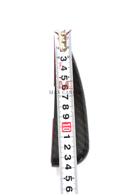 Canards MC MAX CARBON DRY CARBON Performance AERO FLICKER FLAPS sur mesure pour Audi R8 4S 