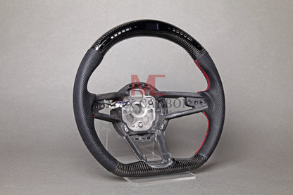 MC MAX CARBON Performance Dry Carbon Smart Steering Wheel LED Sport for Audi R8 4S