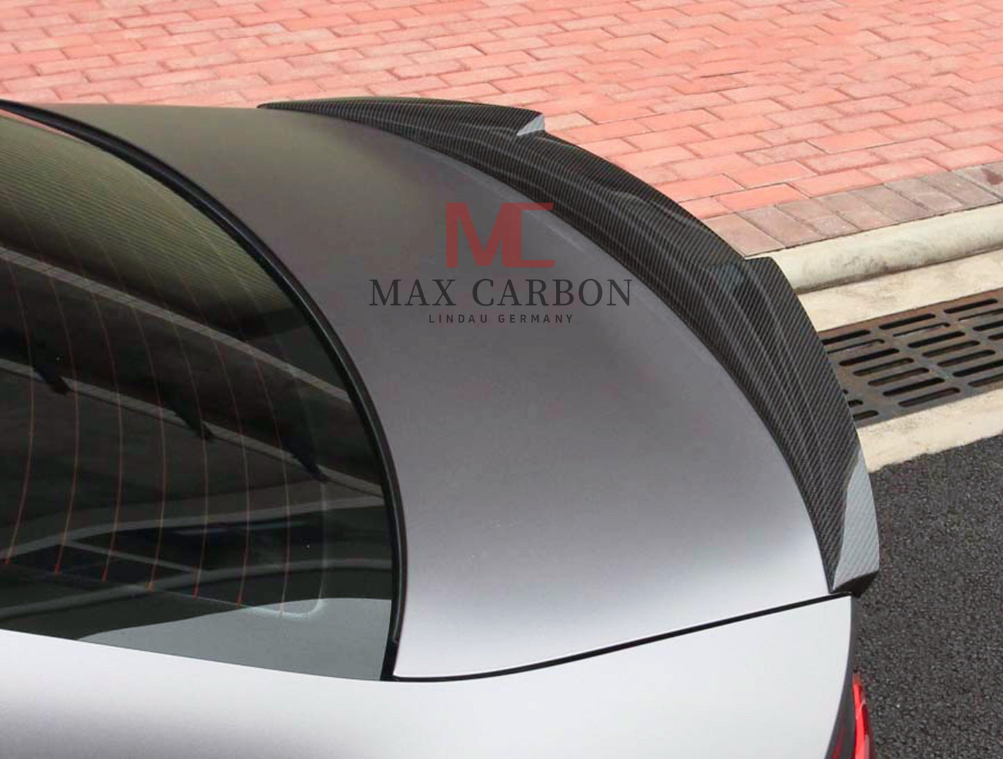 MC MAX CARBON Performance Sport Spoiler Lip for Audi A3 S3 RS3 8V Sedan 