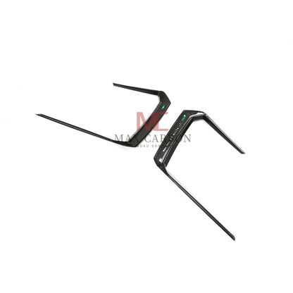 MC MAX CARBON Performance Front Bumper Vent Trims for Lamborghini Urus 2018 to 2021 