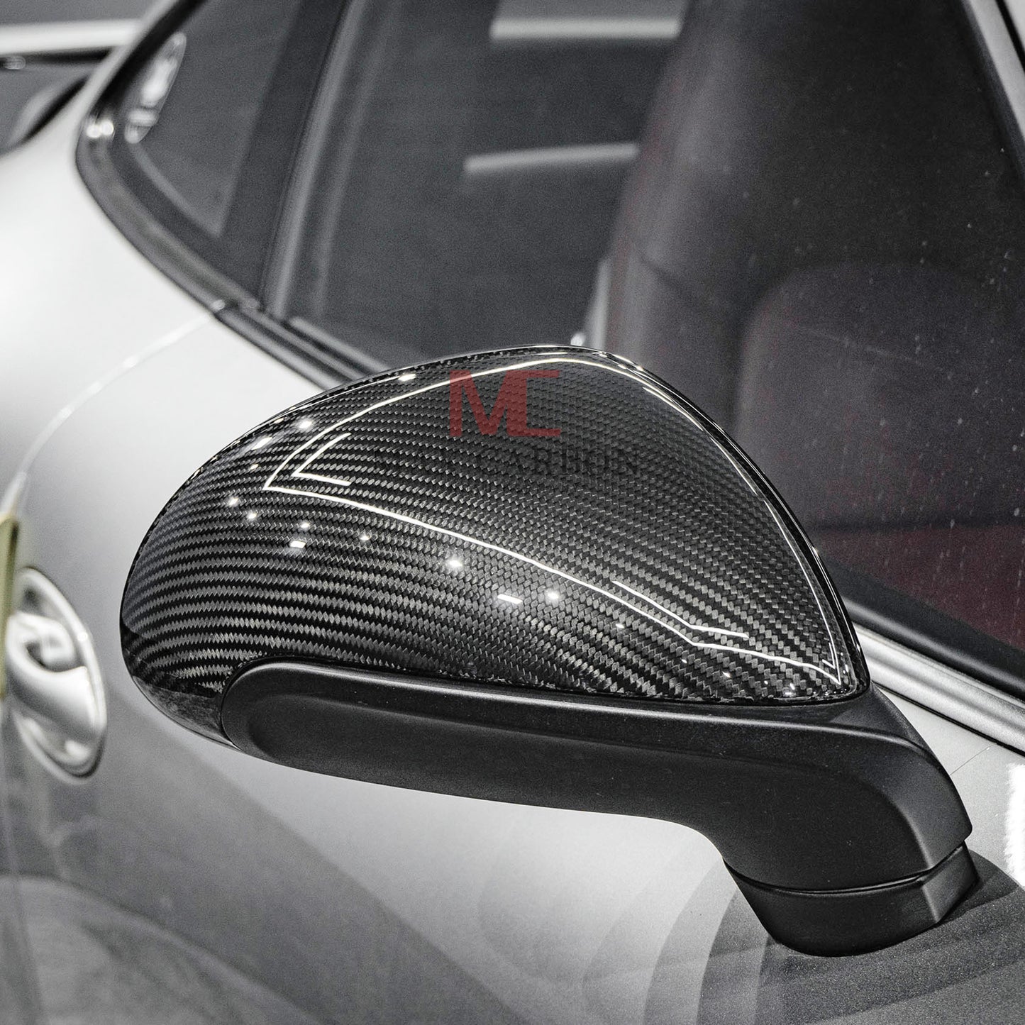MC MAX CARBON Performance mirror caps Dry Carbon Prepreg suitable for Porsche 911 991.2 carrera s 4s gts turbo