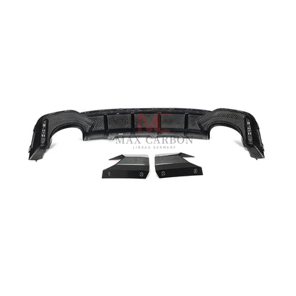 MC MAX CARBON Performance rear diffuser replacement for Audi RS6 C8 
