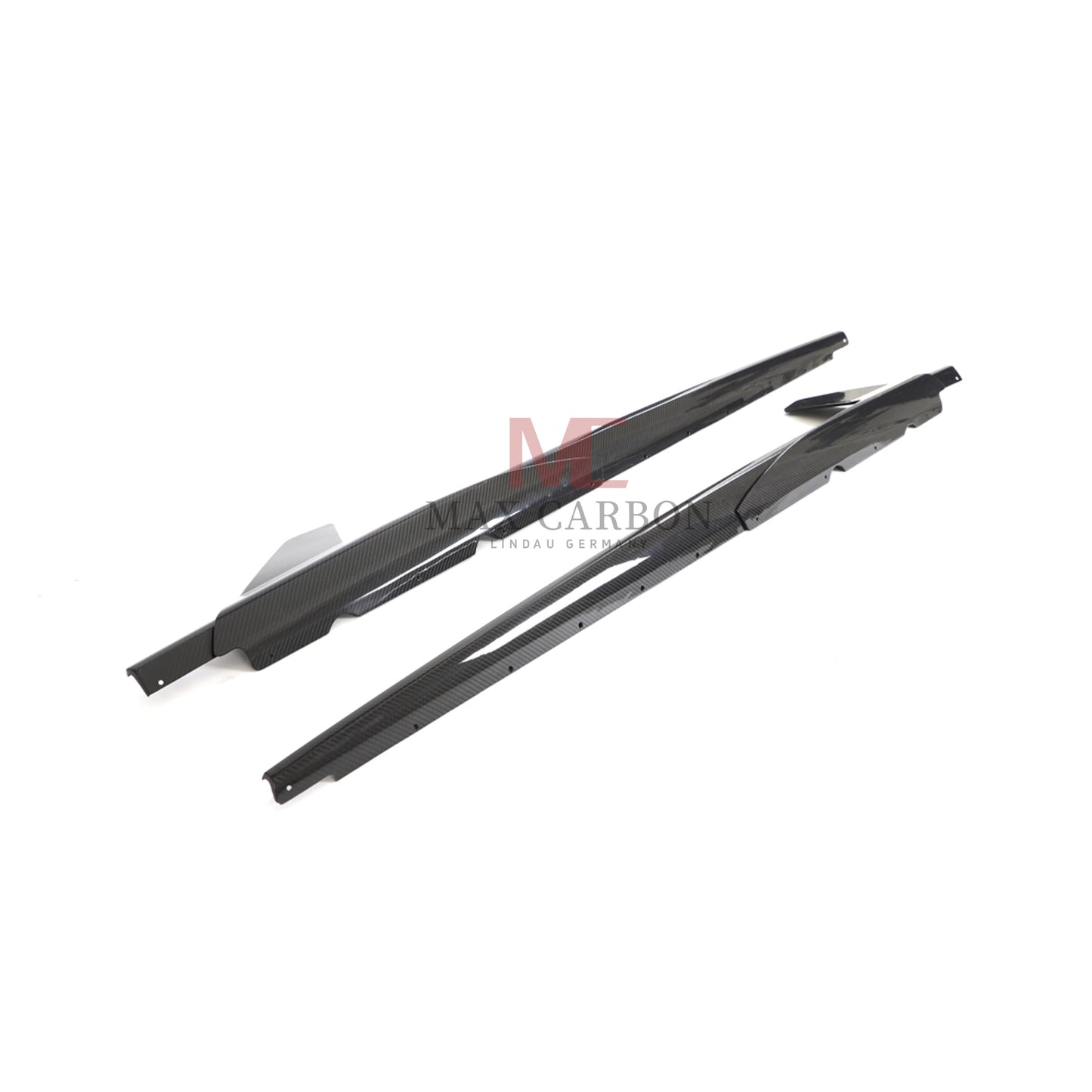 Bavettes de jupe latérale MC MAX CARBON DRY CARBON Performance sur mesure pour Audi R8 4S 