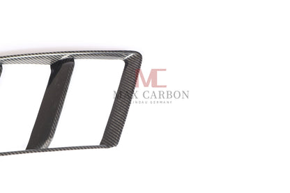 Prises d'air préimprégnées MC MAX CARBON DRY CARBON sur l'avant pour Audi R8 4S avant LCI 