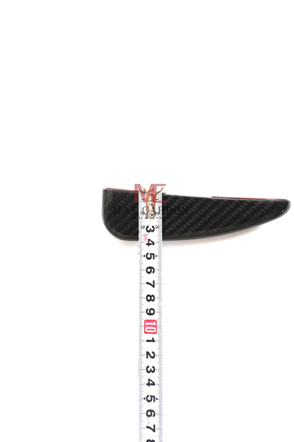 Canards MC MAX CARBON DRY CARBON Performance AERO FLICKER FLAPS sur mesure pour Audi R8 4S 