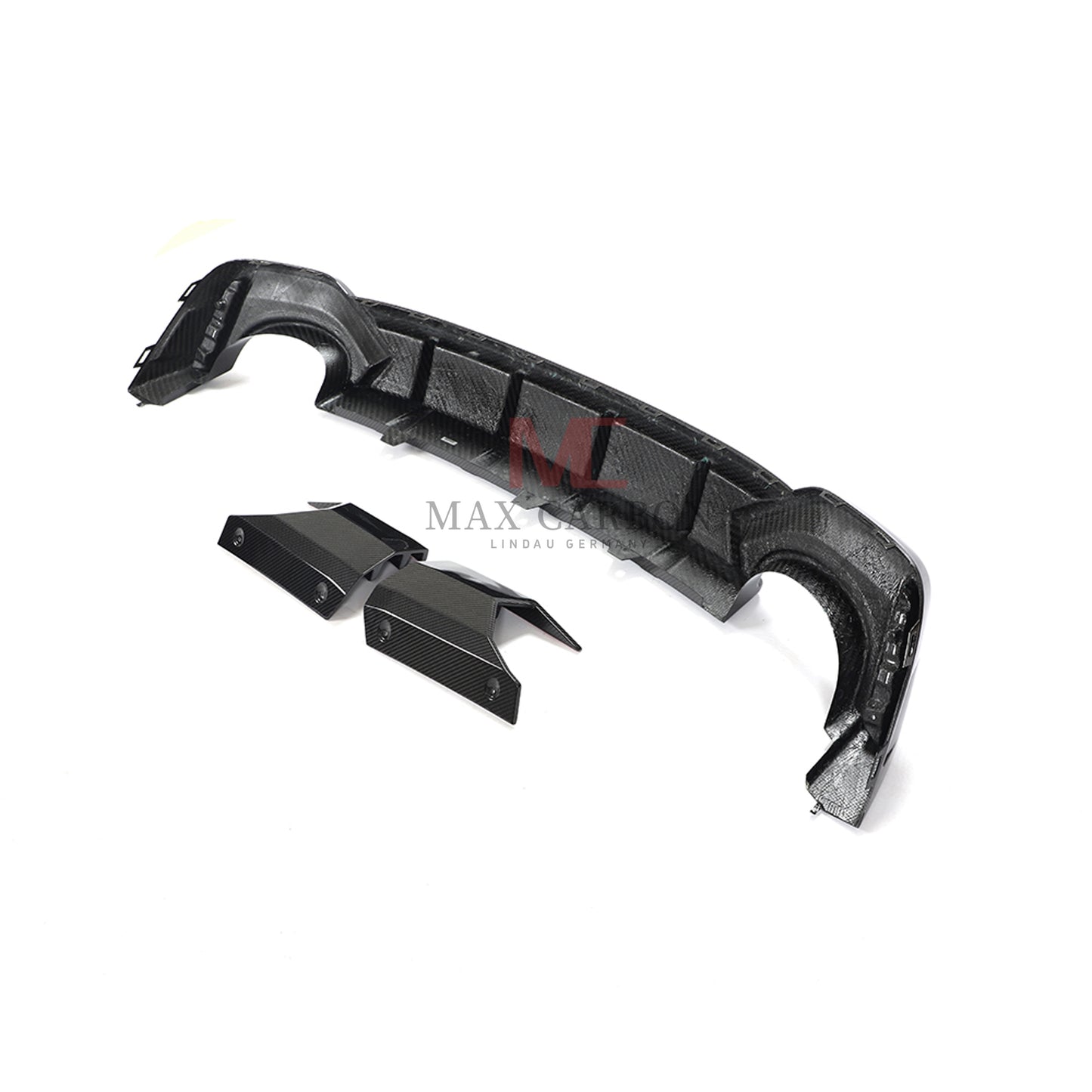 MC MAX CARBON Performance rear diffuser replacement for Audi RS6 C8 