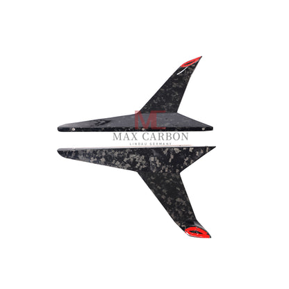 MC MAX CARBON Performance front lip made of dry carbon prepreg for Lamborghini Huracan LP600 LP610