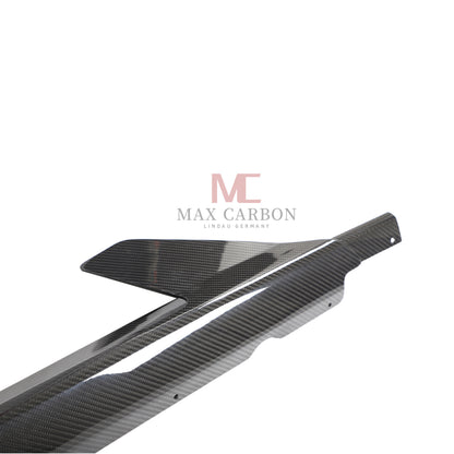 Bavettes de jupe latérale MC MAX CARBON DRY CARBON Performance sur mesure pour Audi R8 4S 
