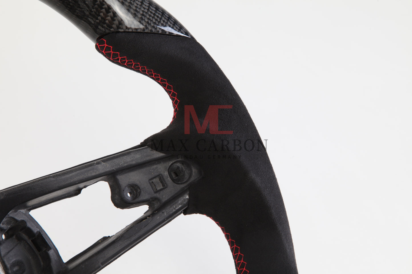 MC MAX CARBON Performance Dry Carbon Smart Steering Wheel LED Sport for Audi R8 4S