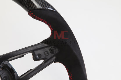 MC MAX CARBON Performance Dry Carbon Smart Steering Wheel LED Sport for Audi R8 4S