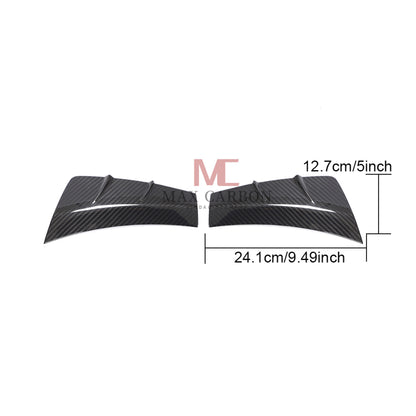 MC MAX CARBON Performance Front Bumper Side Air Vent for Mercedes Benz C Class A205 C205 W205 S205 C43 AMG