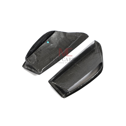 MC MAX CARBON Performance Fiber Front Bumper Scoop Trims for Audi RS6 Avant Wagon 